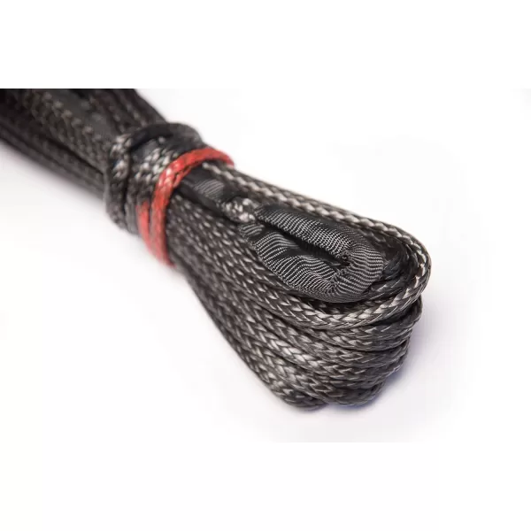 imageChampion 38Foot Gray Dyneema Synthetic Winch Rope for 40005000lb ATVUTV Winches2000  3500 lb  ATVUTV  46 ft