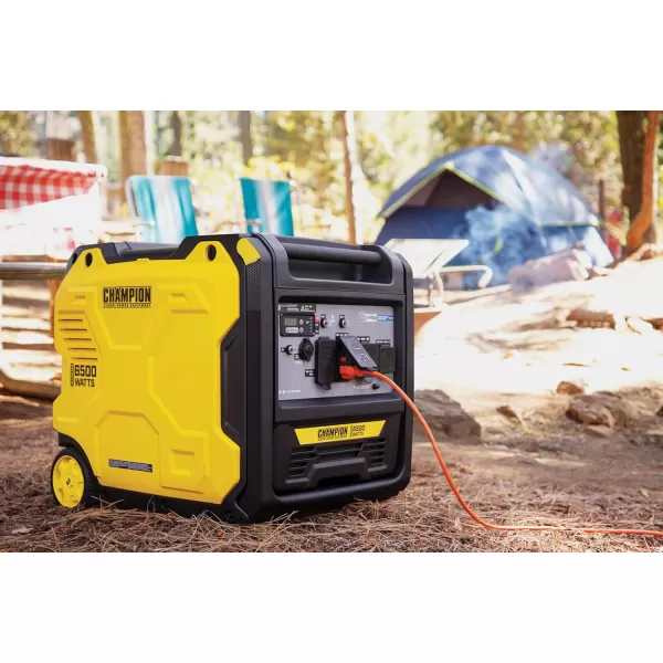 imageChampion Power Equipment 11000Watt Wireless Remote Start Home Backup Portable Inverter Generator with Quiet Technology and CO Shield6500Watt  Gas  EZ Start  CO