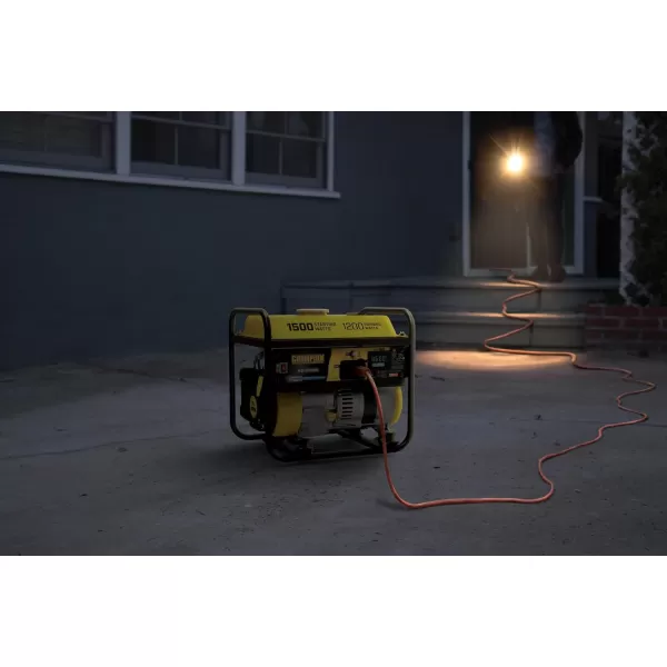 imageChampion Power Equipment 1500Watt Portable Generator with CO Shield15001200Watt  Gas  CO