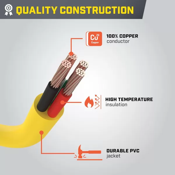 imageChampion Power Equipment 2 ft 30A 125V Generator Adapter Cord250V