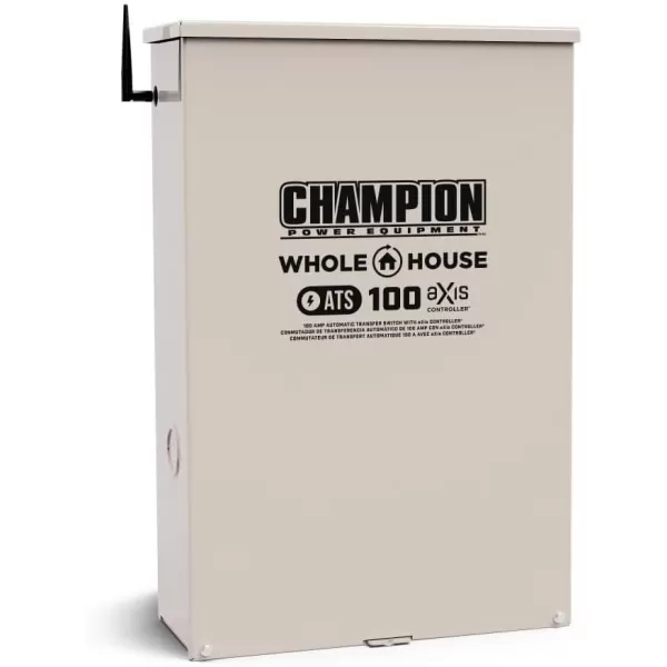 imageChampion Power Equipment 201220 22 kW aXis Home Standby Generator with 100A Whole House Switch