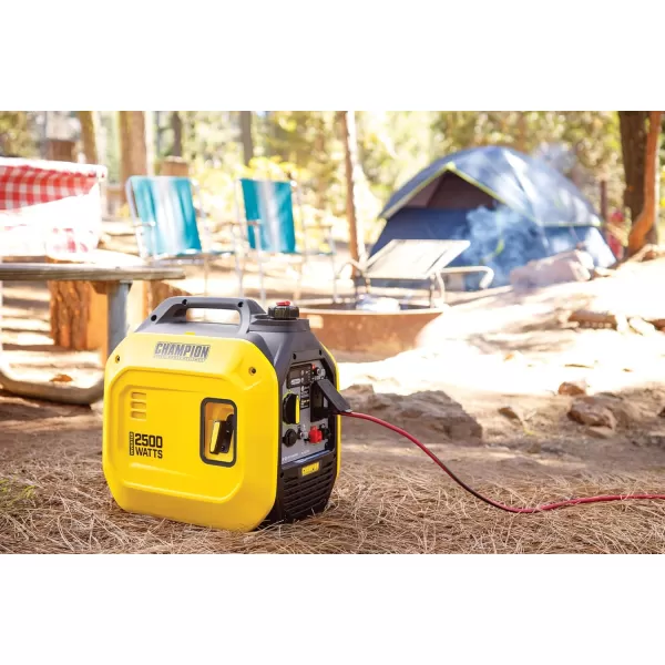 imageChampion Power Equipment 2500Watt Ultralight Portable Inverter Generator with Quiet Technology and CO Shield2500Watt  Gas  CO