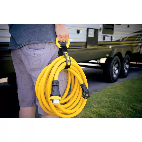 imageChampion Power Equipment 30Foot 50Amp 125250Volt RV Generator Power Cord 1450P to SS250R