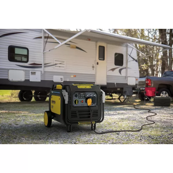 imageChampion Power Equipment 8500Watt Electric Start Dual Fuel Home Backup Portable Inverter Generator with Quiet Technology and CO Shield8500Watt  Gas  EZ Electric Start  CO