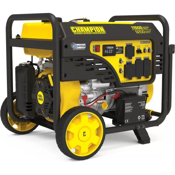 imageChampion Power Equipment 11500Watt Electric Start Portable Generator with CO ShieldYellow