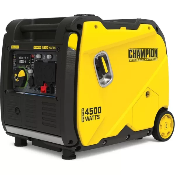 imageChampion Power Equipment 4500Watt RV Ready Portable Inverter Generator with Quiet Technology and CO Shield4500Watt  Gas  CO