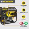 imageChampion Power Equipment 4375Watt Wireless Remote Start RV Ready Portable Generator with CO Shield43753500Watt  Dual Fuel  CO