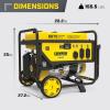 imageChampion Power Equipment 6875Watt Portable Generator with CO Shield68755500Watt  Gas  CO