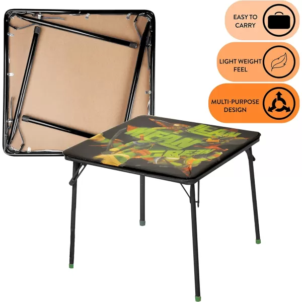 Baby Shark 3 Piece Children's Activity Square Table and Chair Set, Ages 3+
