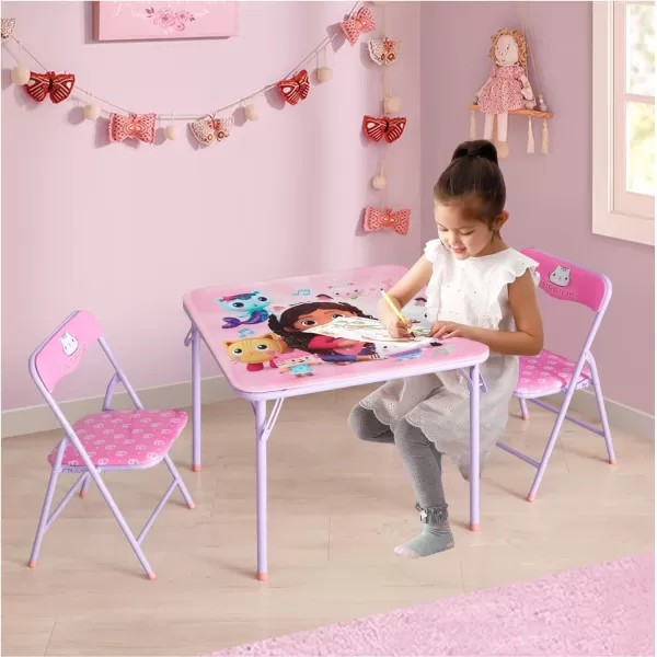 Baby Shark 3 Piece Children's Activity Square Table and Chair Set, Ages 3+