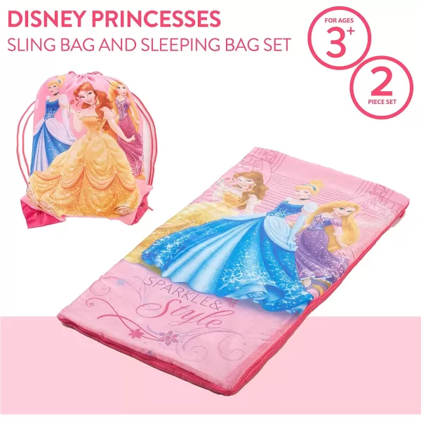 Idea Nuova 2 Piece Drawstring Sling Carry Bag with Sleeping Slumber Bag