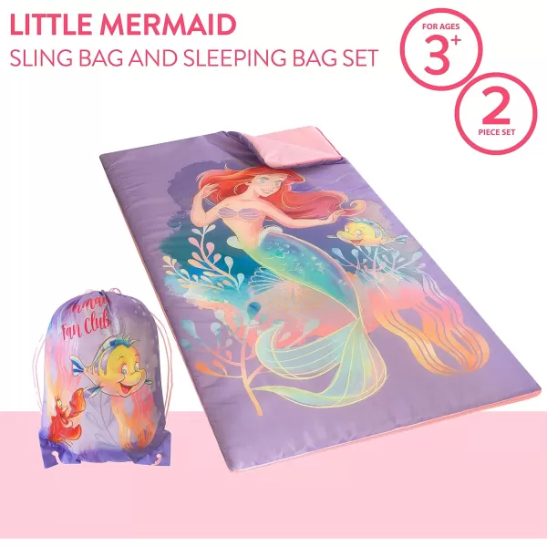 Idea Nuova 2 Piece Drawstring Sling Carry Bag with Sleeping Slumber Bag