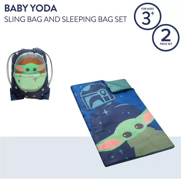 Idea Nuova 2 Piece Drawstring Sling Carry Bag with Sleeping Slumber Bag
