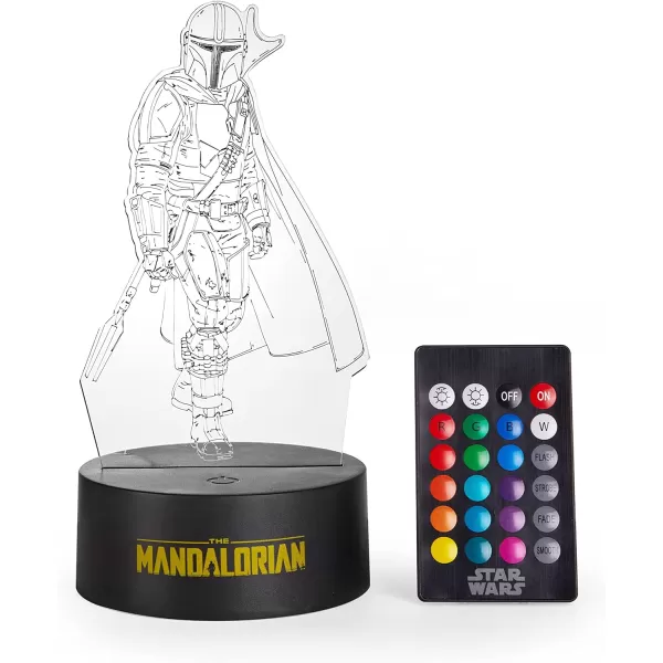 Idea Nuova 3D Acrylic LED Illusion Lamp, Harry Potter
