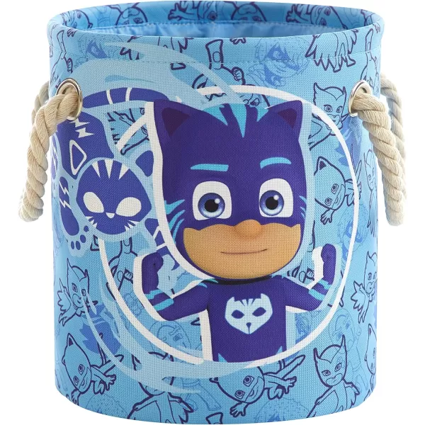 Idea Nuova Baby Shark 3 Piece Multi Size Fabric Nestable Toy Storage Basket Set, with Rope Carry Handles