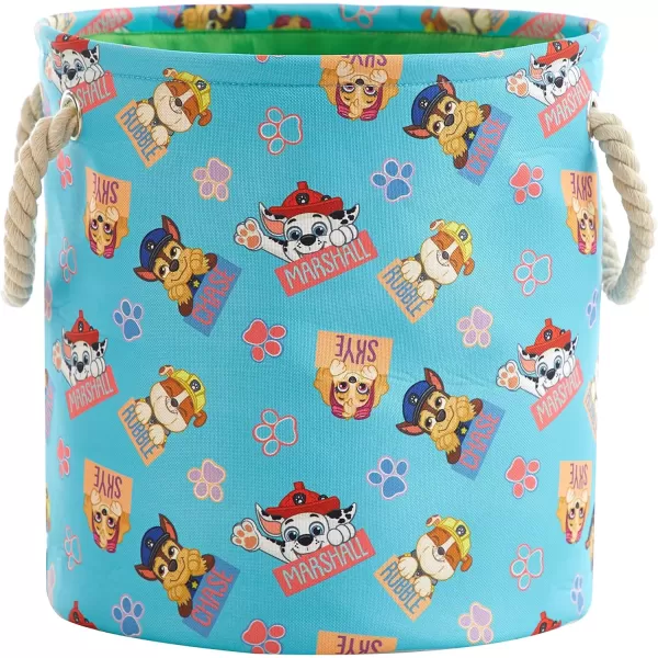 Idea Nuova Baby Shark 3 Piece Multi Size Fabric Nestable Toy Storage Basket Set, with Rope Carry Handles