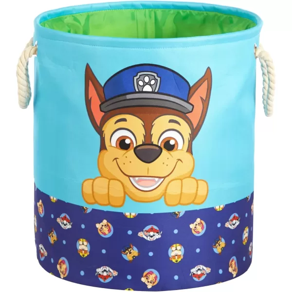 Idea Nuova Baby Shark 3 Piece Multi Size Fabric Nestable Toy Storage Basket Set, with Rope Carry Handles