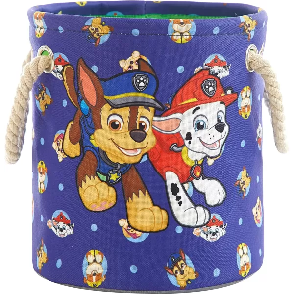 Idea Nuova Baby Shark 3 Piece Multi Size Fabric Nestable Toy Storage Basket Set, with Rope Carry Handles