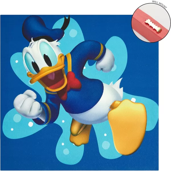 Idea Nuova Baby Shark 4 Pack Square Canvas Wall Art Set, 11''x11'' each