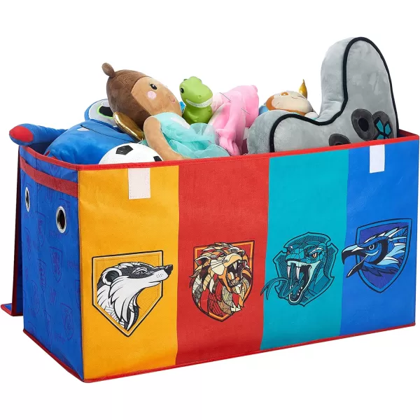Idea Nuova Baby Shark Collapsible Children’s Toy Storage Trunk, Durable with Lid