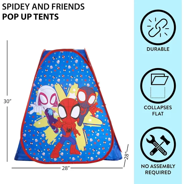 Idea Nuova Disney Minnie Mouse Collapsible Pop Up Indoor Outdoor Play Tent with UV Protection for Toddlers and Kids, 28" W x 28" L x 30" H