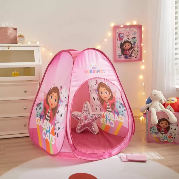 Idea Nuova Disney Minnie Mouse Collapsible Pop Up Indoor Outdoor Play Tent with UV Protection for Toddlers and Kids, 28" W x 28" L x 30" H