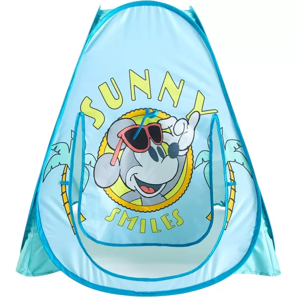 Idea Nuova Disney Minnie Mouse Collapsible Pop Up Indoor Outdoor Play Tent with UV Protection for Toddlers and Kids, 28" W x 28" L x 30" H