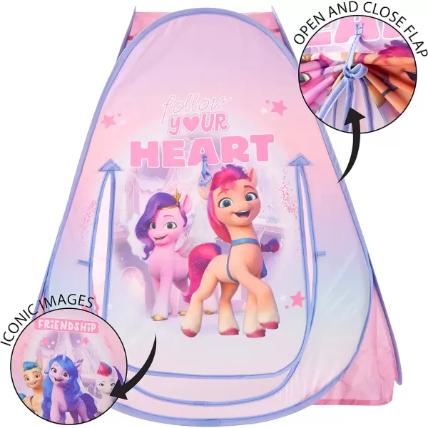 Idea Nuova Disney Minnie Mouse Collapsible Pop Up Indoor Outdoor Play Tent with UV Protection for Toddlers and Kids, 28" W x 28" L x 30" H
