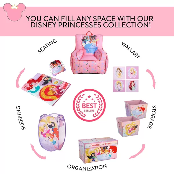 Idea Nuova JoJo Siwa 4 Piece Storage Solution Set with Pop Up Hamper, Collapsible Storage Trunk and 2 Nestable Storage Bins