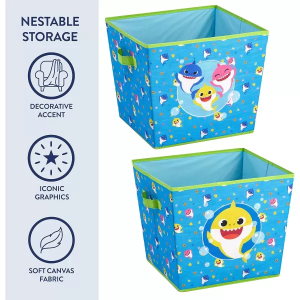 Idea Nuova JoJo Siwa 4 Piece Storage Solution Set with Pop Up Hamper, Collapsible Storage Trunk and 2 Nestable Storage Bins