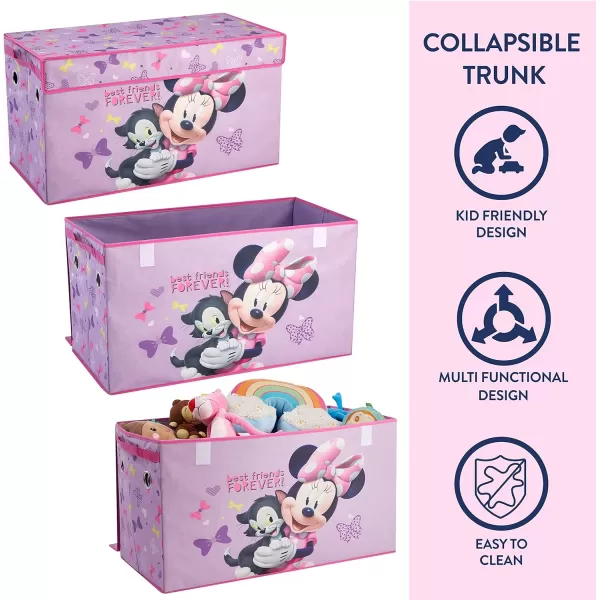 Idea Nuova JoJo Siwa 4 Piece Storage Solution Set with Pop Up Hamper, Collapsible Storage Trunk and 2 Nestable Storage Bins