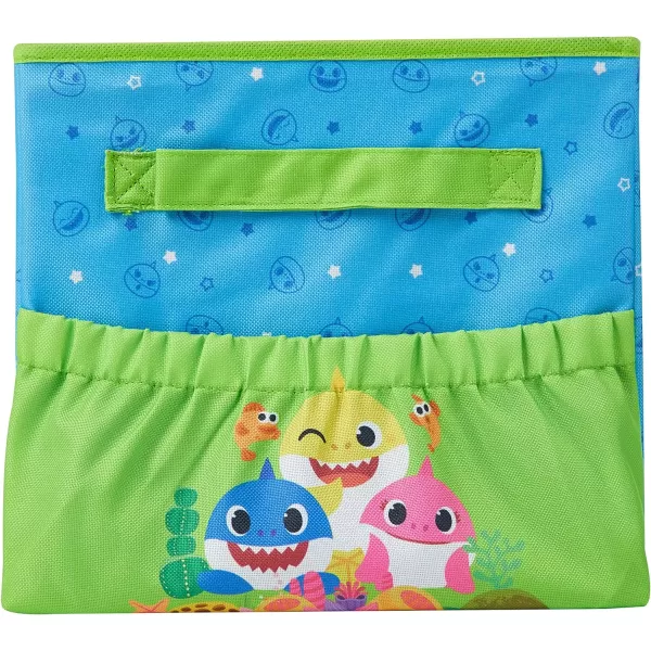 Idea Nuova JoJo Siwa Kids Collapsible Storage Organizer Bin with Front Pocket,9" H x 10" W x 15" L