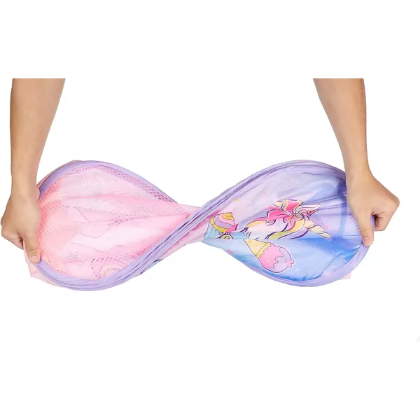 Idea Nuova JoJo Siwa Pop Up Hamper with Durable Carry Handles, 21'' H x 13.5'' W X 13.5'' L