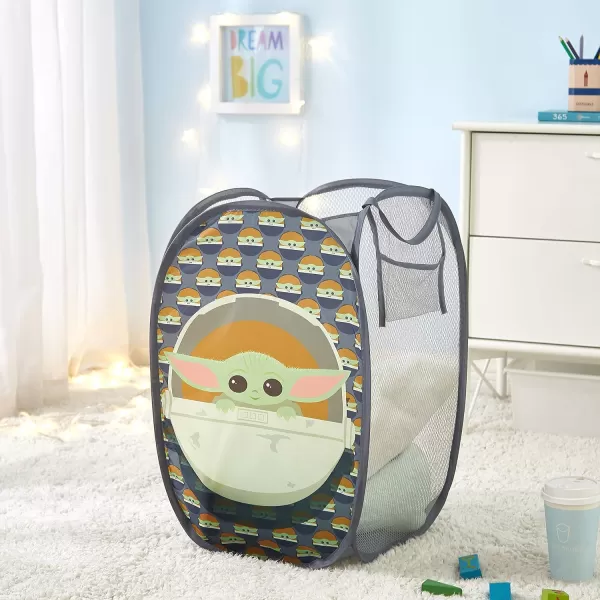 Idea Nuova JoJo Siwa Pop Up Hamper with Durable Carry Handles, 21'' H x 13.5'' W X 13.5'' L