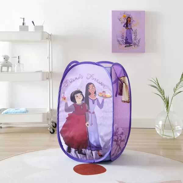 Idea Nuova JoJo Siwa Pop Up Hamper with Durable Carry Handles, 21'' H x 13.5'' W X 13.5'' L