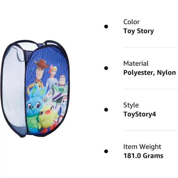 Idea Nuova JoJo Siwa Pop Up Hamper with Durable Carry Handles, 21'' H x 13.5'' W X 13.5'' L