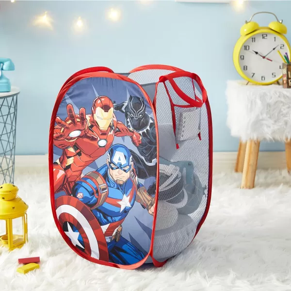 Idea Nuova JoJo Siwa Pop Up Hamper with Durable Carry Handles, 21'' H x 13.5'' W X 13.5'' L