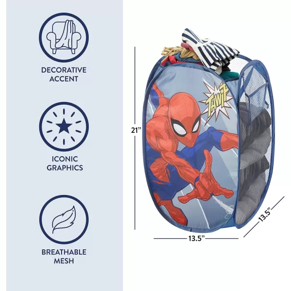 Idea Nuova JoJo Siwa Pop Up Hamper with Durable Carry Handles, 21'' H x 13.5'' W X 13.5'' L