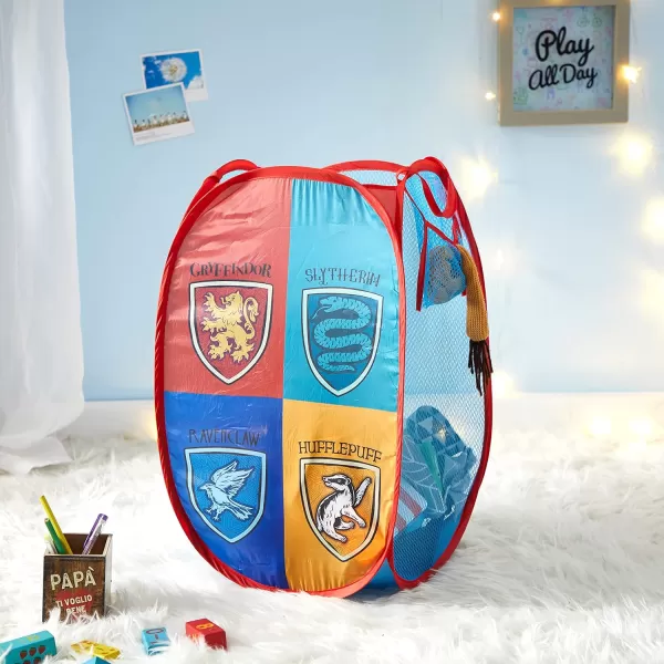 Idea Nuova JoJo Siwa Pop Up Hamper with Durable Carry Handles, 21'' H x 13.5'' W X 13.5'' L