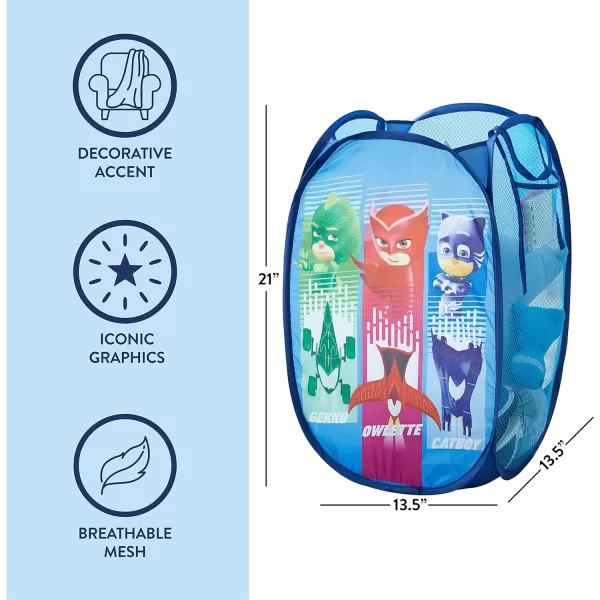 Idea Nuova JoJo Siwa Pop Up Hamper with Durable Carry Handles, 21'' H x 13.5'' W X 13.5'' L