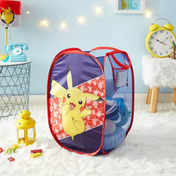 Idea Nuova JoJo Siwa Pop Up Hamper with Durable Carry Handles, 21'' H x 13.5'' W X 13.5'' L