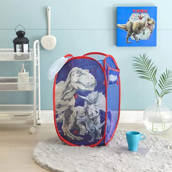 Idea Nuova JoJo Siwa Pop Up Hamper with Durable Carry Handles, 21'' H x 13.5'' W X 13.5'' L