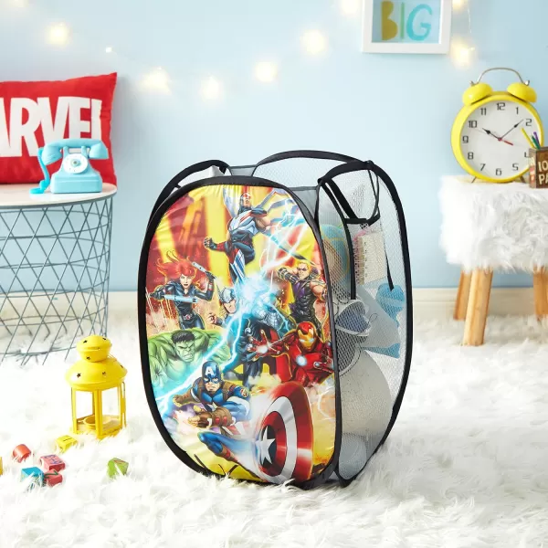 Idea Nuova JoJo Siwa Pop Up Hamper with Durable Carry Handles, 21'' H x 13.5'' W X 13.5'' L
