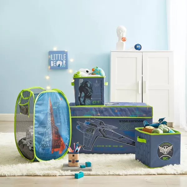Idea Nuova JoJo Siwa Pop Up Hamper with Durable Carry Handles, 21'' H x 13.5'' W X 13.5'' L