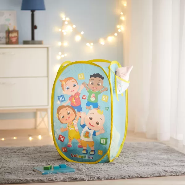 Idea Nuova JoJo Siwa Pop Up Hamper with Durable Carry Handles, 21'' H x 13.5'' W X 13.5'' L