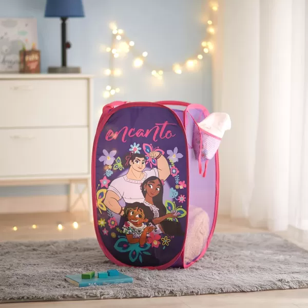 Idea Nuova JoJo Siwa Pop Up Hamper with Durable Carry Handles, 21'' H x 13.5'' W X 13.5'' L