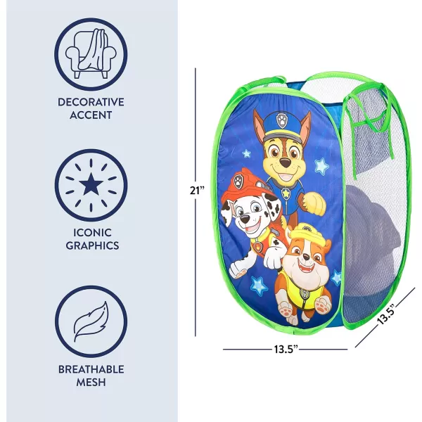 Idea Nuova JoJo Siwa Pop Up Hamper with Durable Carry Handles, 21'' H x 13.5'' W X 13.5'' L
