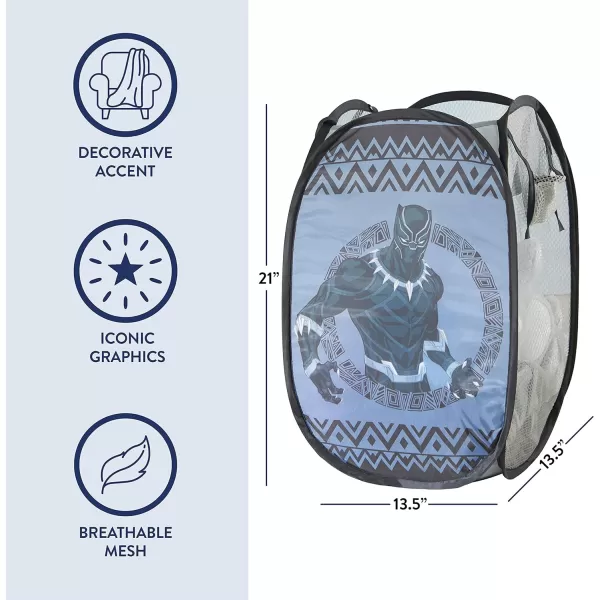 Idea Nuova JoJo Siwa Pop Up Hamper with Durable Carry Handles, 21'' H x 13.5'' W X 13.5'' L