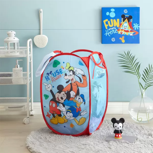 Idea Nuova JoJo Siwa Pop Up Hamper with Durable Carry Handles, 21'' H x 13.5'' W X 13.5'' L