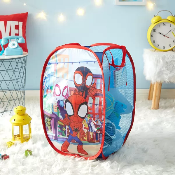 Idea Nuova JoJo Siwa Pop Up Hamper with Durable Carry Handles, 21'' H x 13.5'' W X 13.5'' L